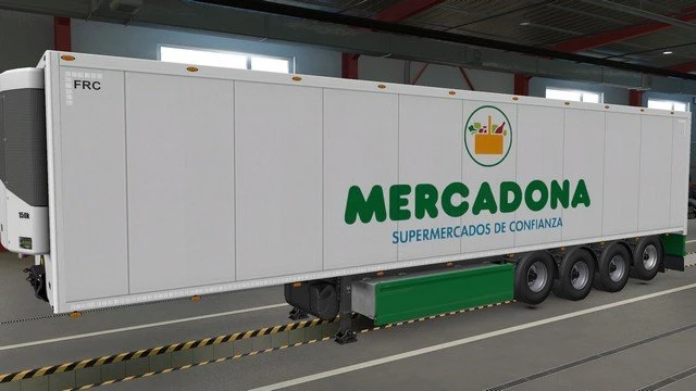 Trailer Mercadona For Euro Truck Simulator 2 TruckyMods