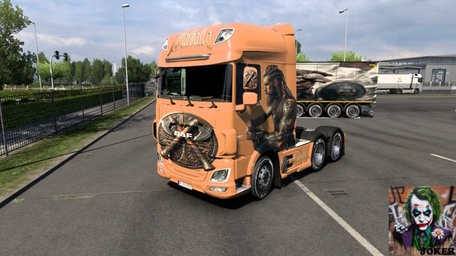 Viking Truck Skin By Joker For Euro Truck Simulator Truckymods