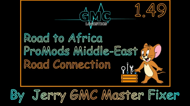 [1.49] Road to Africa - ProMods Middle-East Road Connection