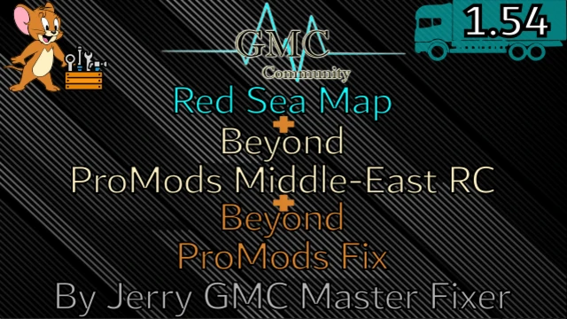 [OBSOLETE] Red Sea Map + Beyond ProMods Middle-East Road Connection + Beyond ProMods Fix