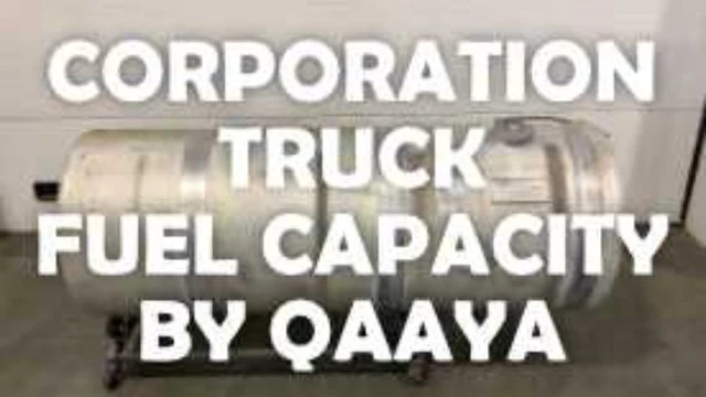 90's Corporation Truck increased fuel capacity