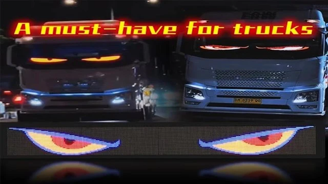 Animated LED Window Eyes