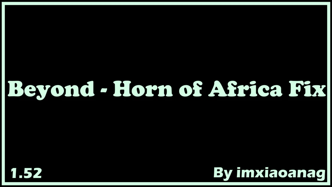 [1.52]Beyond - Horn of Africa Fix