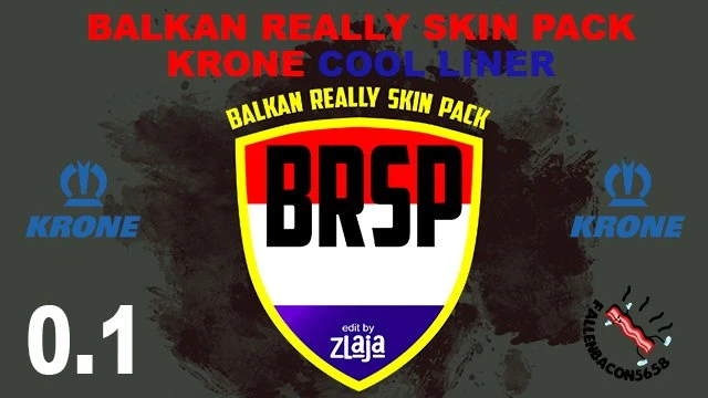 BRSP Balkan Really Skin Pack for Krone Cool Liner