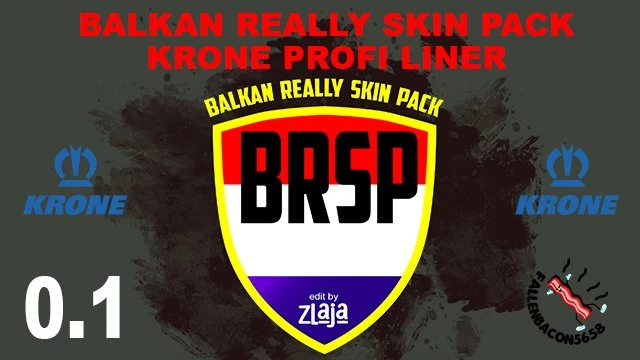 BRSP Balkan Really Skin Pack for Krone Profi Liner