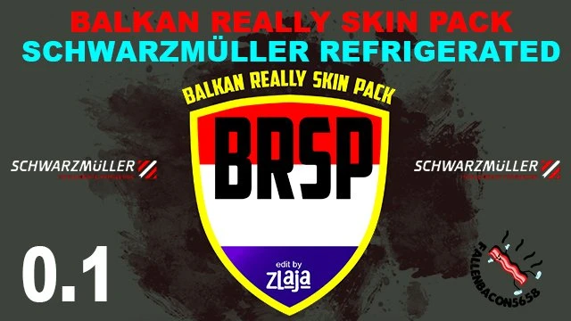 BRSP Balkan Really Skin Pack for Schwarzmüller Refrigerated