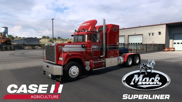 Case Aggriculture Mack Superliner For American Truck Simulator - TruckyMods