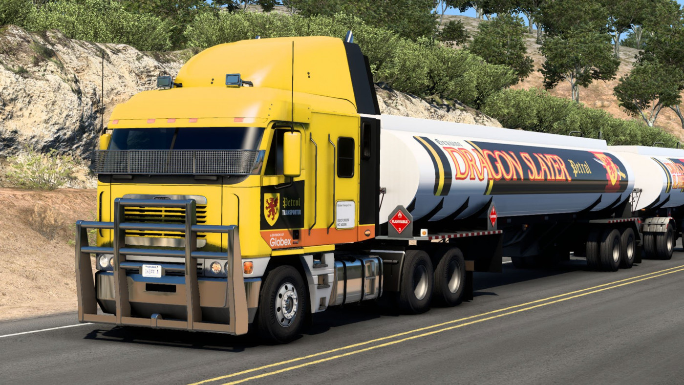 Harven's Freightliner Argosy & DNA Transport's Ownable SCS Fuel Tanker