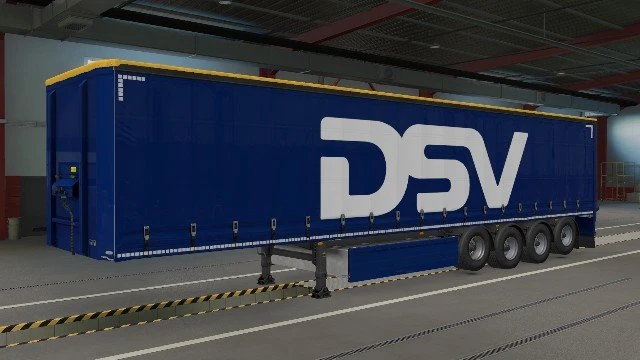 DSV Trailer - SCS trailers + Krone + AI
