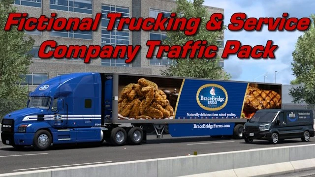 Fictional Trucking & Service Company AI Traffic Skins