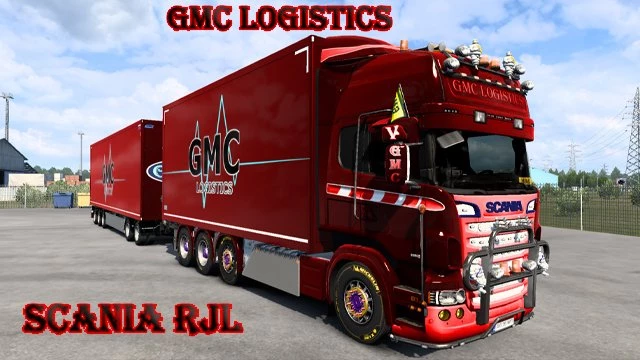 gaffel udskille stof GMC - Scania RJL - Ekeri Tandem for Euro Truck Simulator 2 - TruckyMods