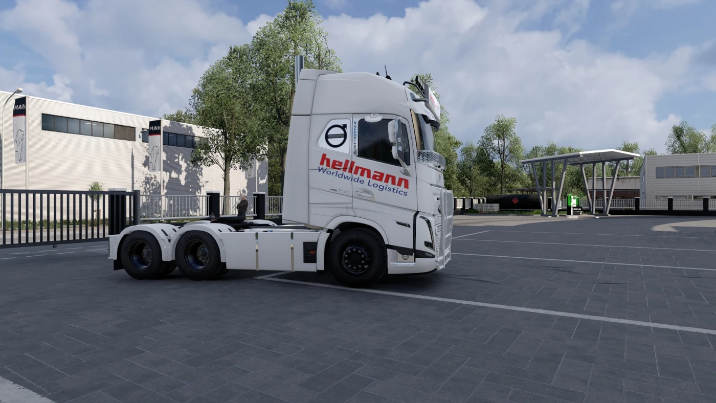 Hellmann worldwide Logistics Combo for Euro Truck Simulator 2 - TruckyMods