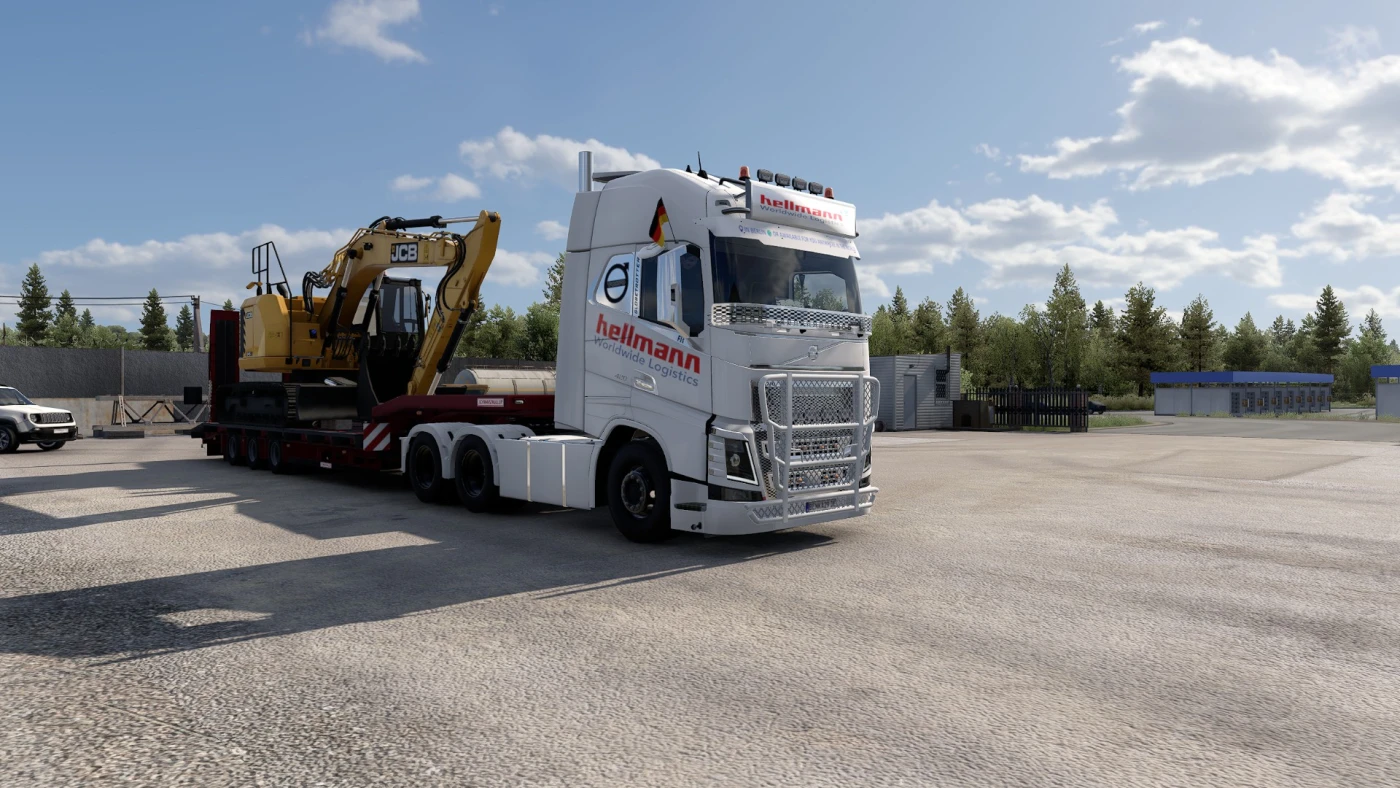 Hellmann worldwide Logistics Combo for Euro Truck Simulator 2 - TruckyMods