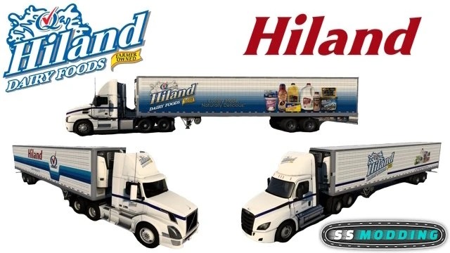 Hiland Dairy for American Truck Simulator - TruckyMods