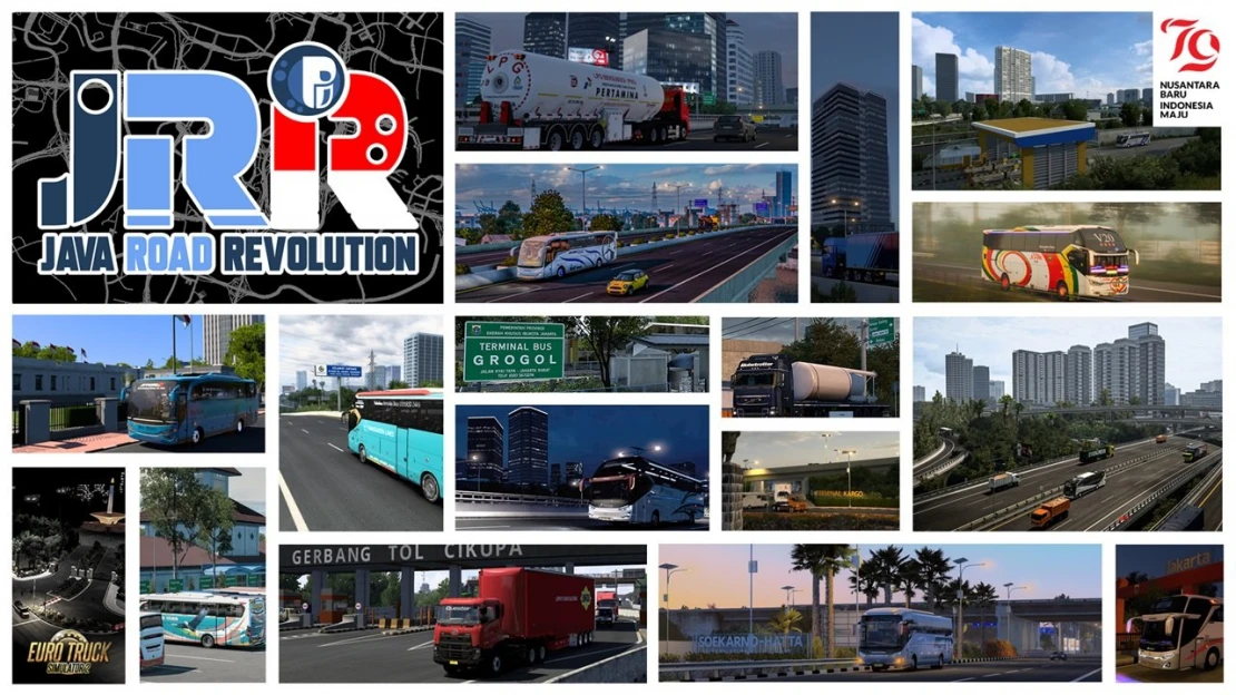 JRR (Java Road Revolution) - Indonesia Map [Type A - Default Version]