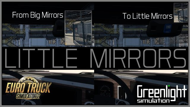 Little Mirrors For ETS2