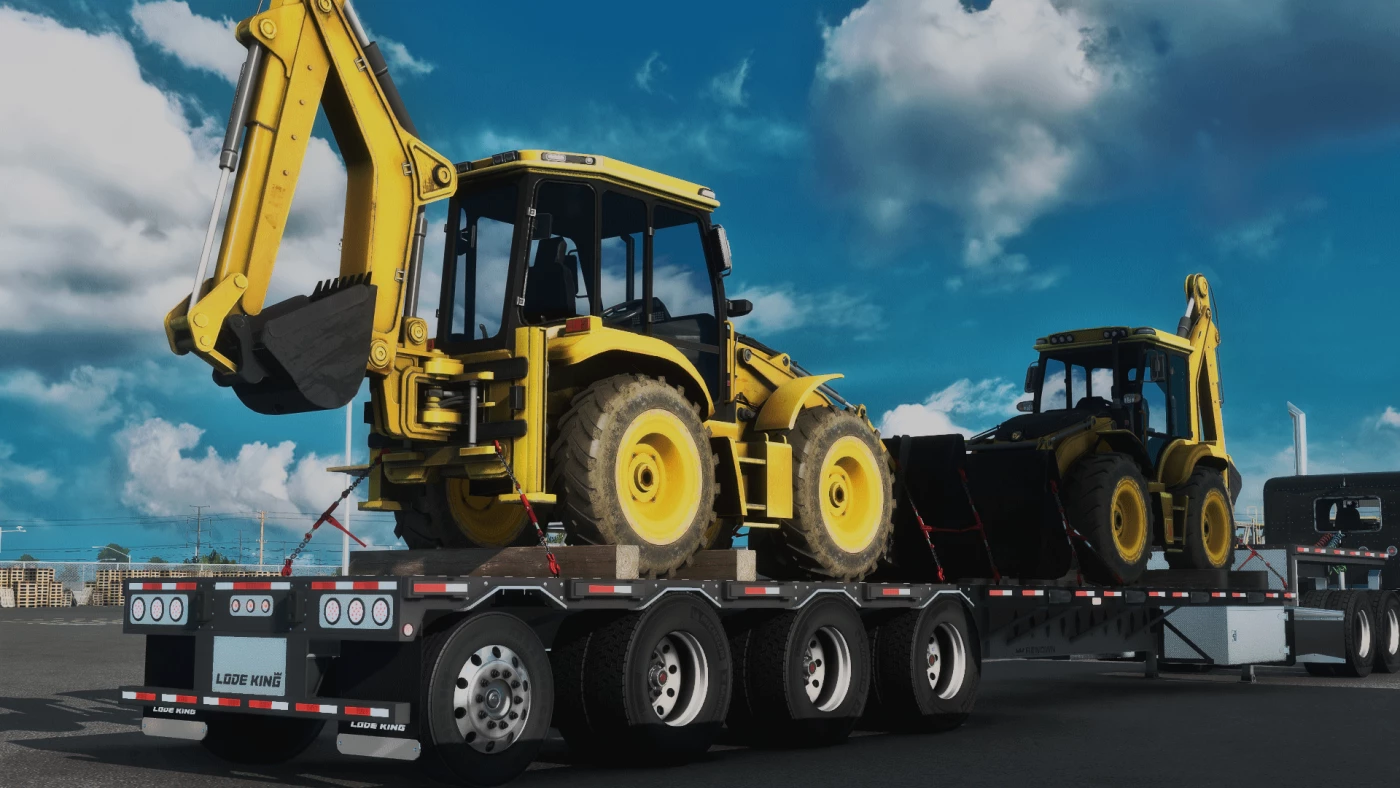 Lodeking Stepdeck for American Truck Simulator - TruckyMods