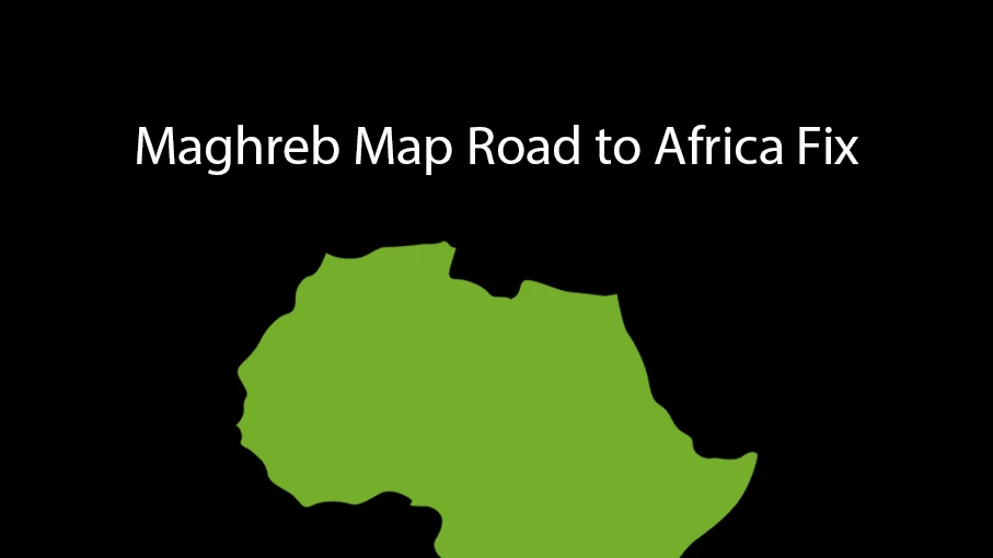 Maghreb Map Road to Africa Fix