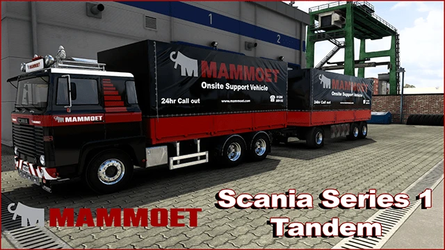 Mammoet Scania Series 1 Tandem For Euro Truck Simulator 2 Truckymods 6141