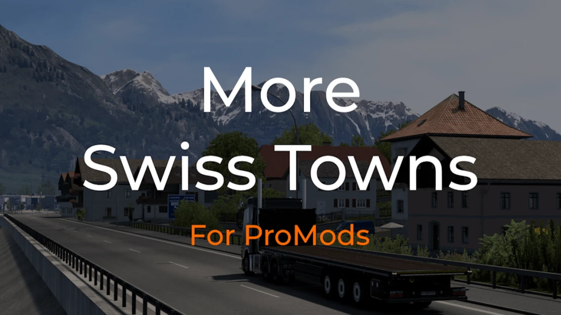 More Swiss Towns for ProMods