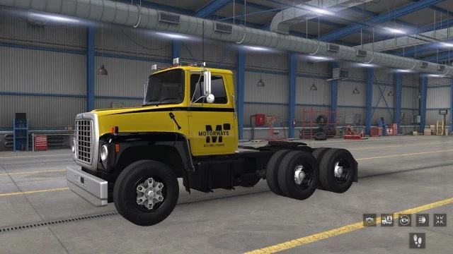 Motorways Ford L8000 for American Truck Simulator TruckyMods