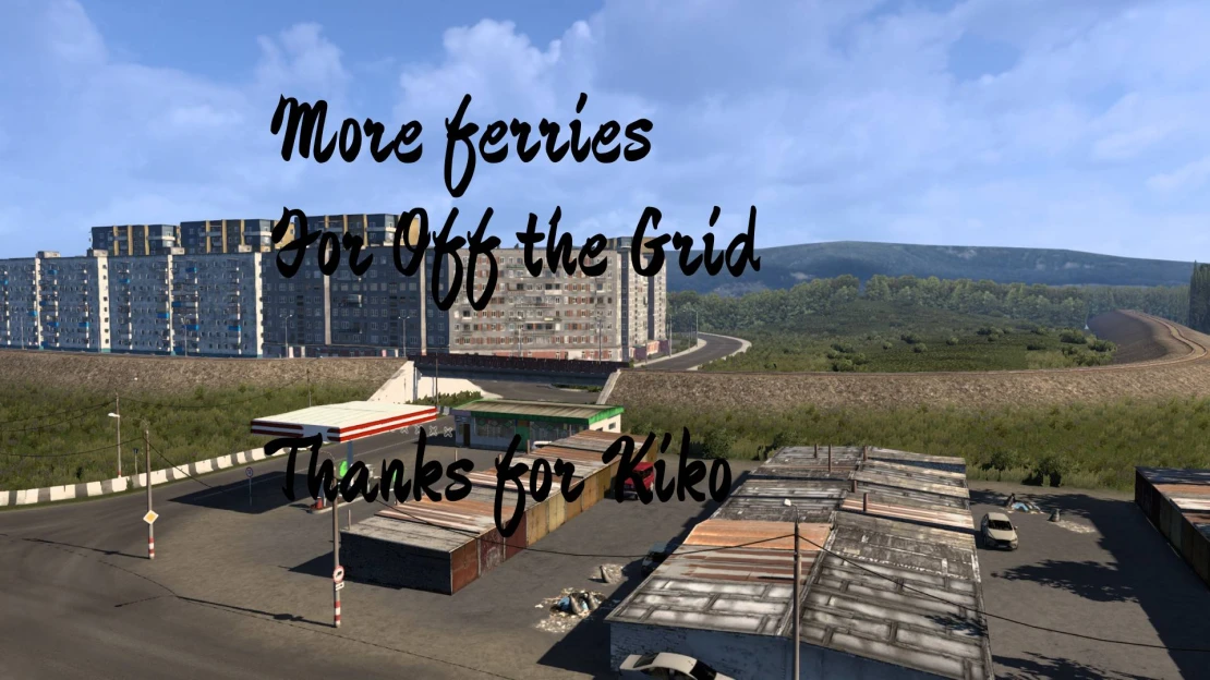 Off the grid more ferries addon