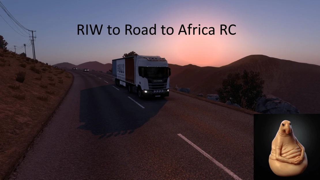 Road Into Wilderness - Road to Africa road connection