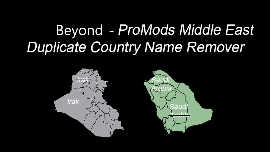 Beyond - ProMods Middle East Duplicate Country Name Remover