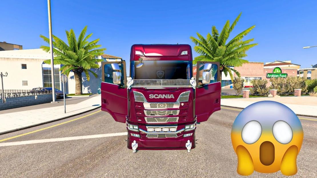 Scania Door Opener Mod