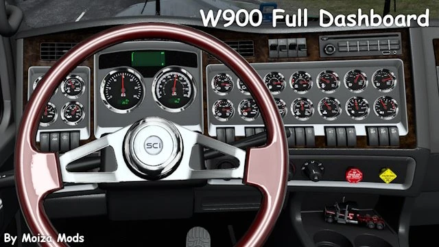 SCS W900 Full Dashboard