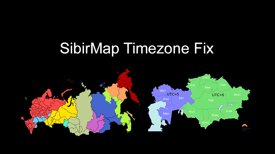 SibirMap Timezone Fix