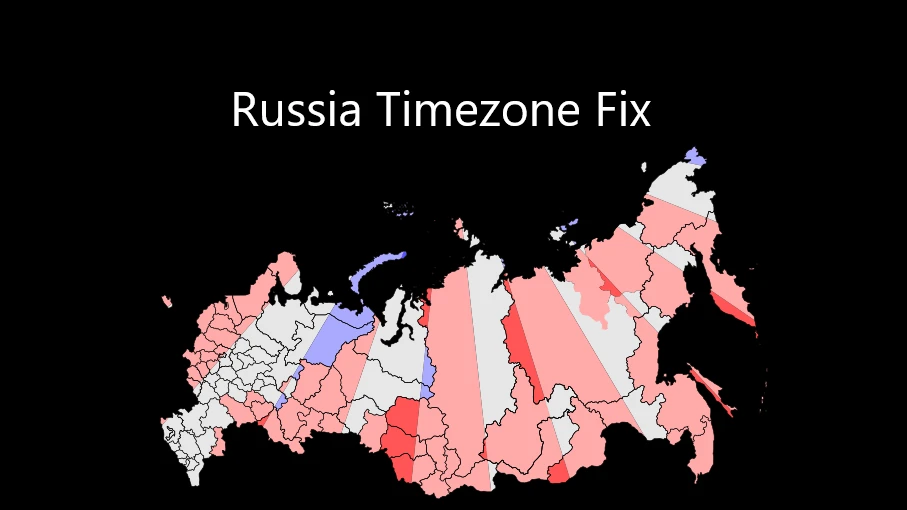 Russia Timezone Fix