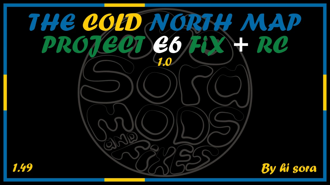 The Cold North Map - Project E6 FIX + RC