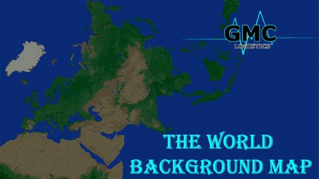 The World Background Map ETS2