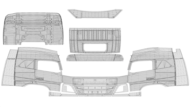 Volvo FH4 Rework Templates